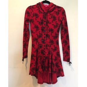 Betsey Johnson thermal button front dress
